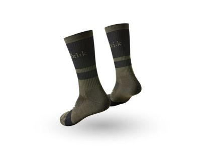 fizik OFF-ROAD zokni, katona/fekete