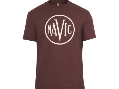 T-shirt z logo Mavic Heritage w kolorze bakłażana