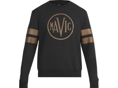 Mavic HERITAGE LOGO pulóver, fekete/bronz