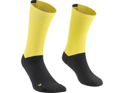 Mavic LOGO ponožky, žltá/čierna