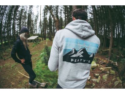 Peaty&#39;s PUBWEAR Sweatshirt, 3 Peaks Sunrise/Heather Grey