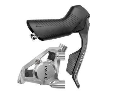 SRAM Red AXS E1 řazení/hydr. brzda, 12-rychl., pravé, Flat Mount, had. 1 800 mm