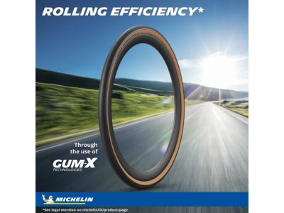 Michelin Power Adventure V2 700x30C Competition Line GUM-X TS tire, TLR, kevlar, classic