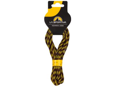 La Sportiva Laccio Mountain Nepal cipőfűző, 215 cm, piros/sárga