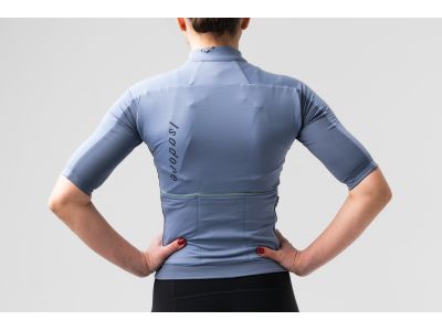 Isadore Signature Merino Tech women&#39;s jersey, tempest