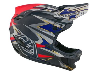 Troy Lee Designs D4 CARBON MIPS Helm, Infernograu