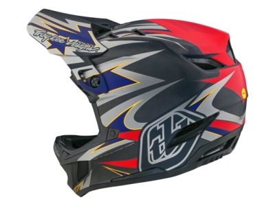 Troy Lee Designs D4 CARBON MIPS Helm, Infernograu