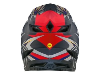 Troy Lee Designs D4 CARBON MIPS Helm, Infernograu