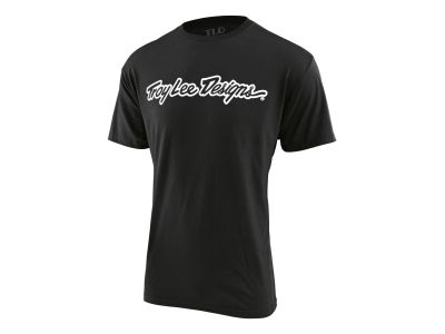 Troy Lee Designs Signature dětské triko, černá