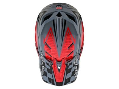 Troy Lee Designs D4 CARBON MIPS helma, red/black