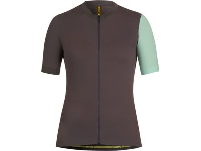 Damska koszulka rowerowa Mavic ESSENTIAL, karbonowa, miętowa