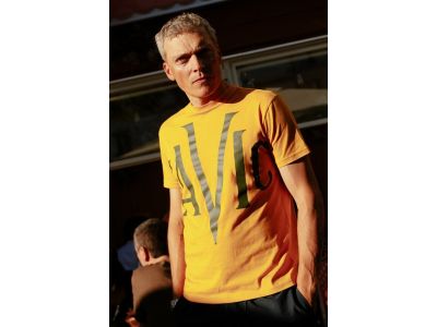 Mavic Heritage V T-shirt, mustard/black