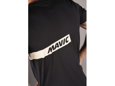 Mavic Corporate Stripe póló, fekete zsinór