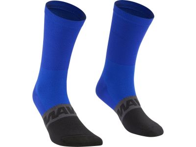 Mavic Aksium Socken, königsblaues Carbon