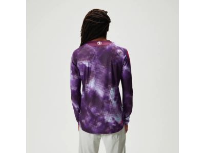 Endura Pixel Cloud Jersey, Purple
