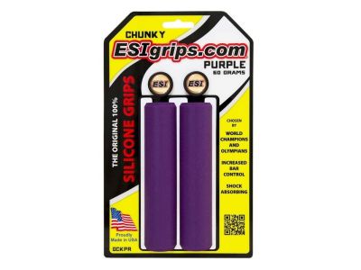 ESI grips Chunky Classic gripy, 60 g, fialová