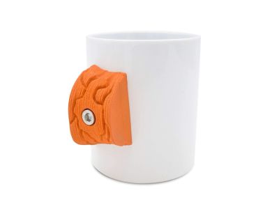 YY Vertical mug, orange