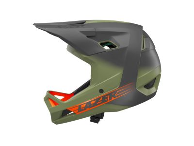 Lazer CHASE KinetiCore Helm, mattgrau/grün