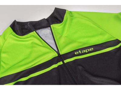 Koszulka rowerowa Etape DREAM w kolorze czarna/zielonym