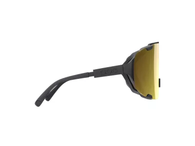 POC Devour-Brille, Uranium Black/Clarity Road/Partly Sunny Gold Cat. 2