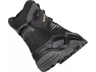 Pantofi LOWA RENEGADE EVO GTX MID, negru/dune