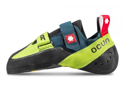 OCÚN Havoc climbing shoes, petrol/green