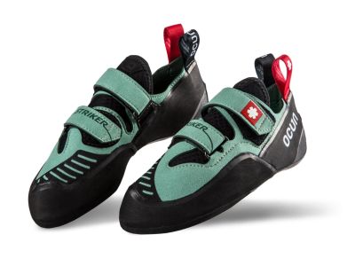 Pantofi de escaladă OCÚN Striker QC, verde malachit