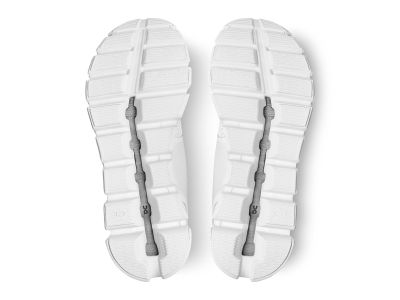 On Cloud 5 women&#39;s shoes, all white