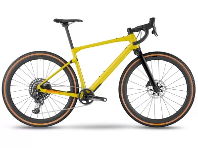 BMC URS LT ONE 28 bike, mustard/black