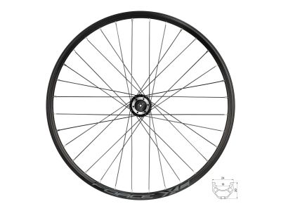 FORCE XC Disc 26&quot; front wheel, QR, 6-hole