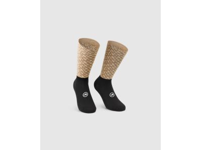 ASSOS BOSS Monogram ponožky, velbloud