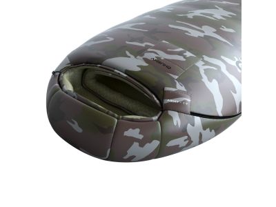 HUSKY Army sleeping bag, 195 cm, green