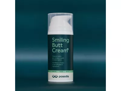Posedla Smiling Butt Cream Herrencreme, 100 ml