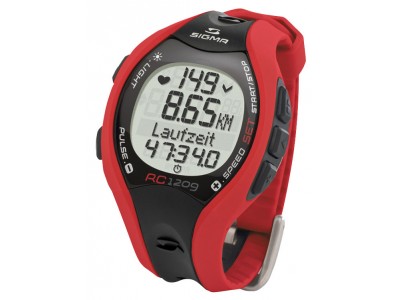 SIGMA RC 1209 heart rate monitor running