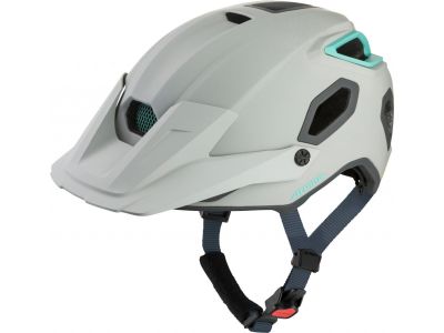 ALPINA Croot MIPS helmet, smoke grey/turquoise