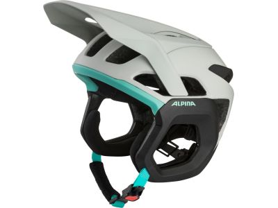 ALPINA ROOT MIPS helmet, smoke grey/turquoise