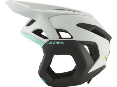 ALPINA ROOT MIPS helmet, smoke gray/turquoise