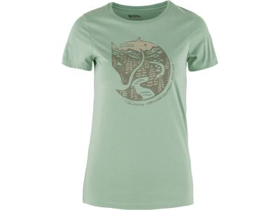 Fjällräven Arctic Fox Damen-T-Shirt, Misty Green