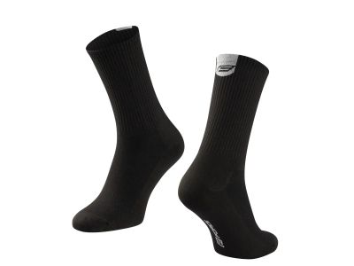 FORCE Longer Slim Socken, schwarz