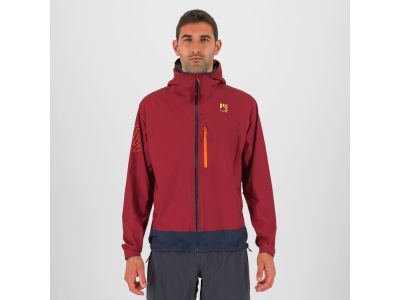 Karpos LOT RAIN jacket, pomegranate/outer space