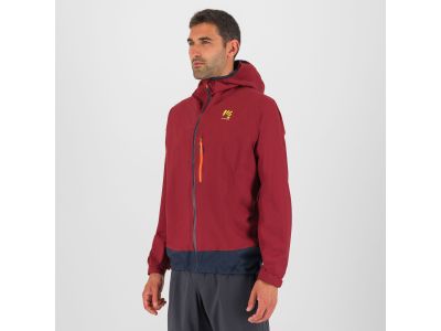 Karpos LOT RAIN jacket, pomegranate/outer space