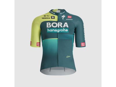 Koszulka rowerowa sportowa BODYFIT TEAM BORA w kolorze zielonym
