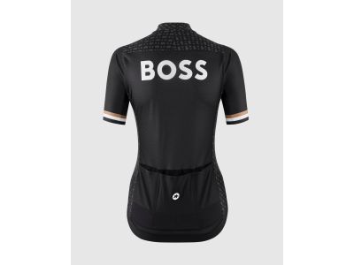 Damska koszulka rowerowa ASSOS BOSS UMA GT S11 Monogram czarna