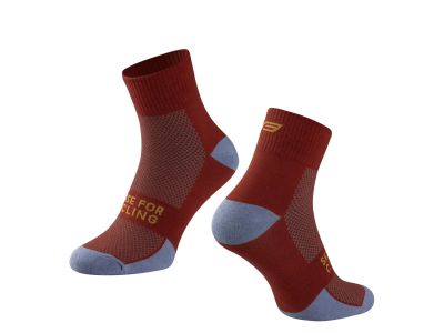 FORCE Edge Socken, rot/blau