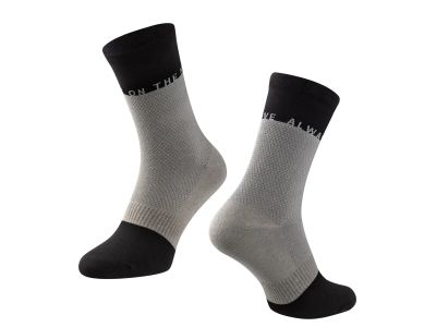 FORCE Move ponožky, sivá/čierna