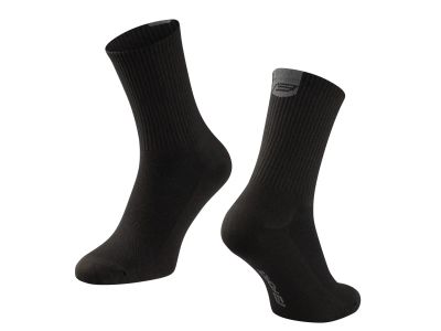 FORCE Längere Socken, schwarz