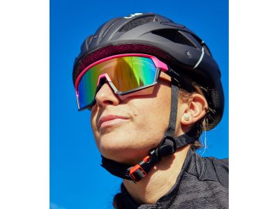 Demon Occhiali GRAVEL glasses, matt magenta/black