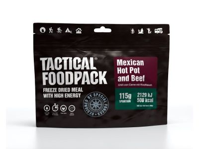 Tactical Foodpack Mexikanischer Hot Pot und Rindfleisch