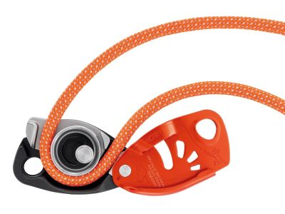 Petzl NEOX safety brake, orange