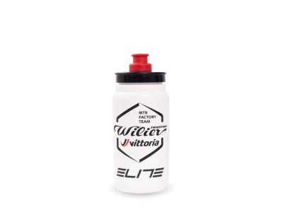 Wilier Elite Bottle Fly Vittoria MTB fľaša, 550 ml, biela